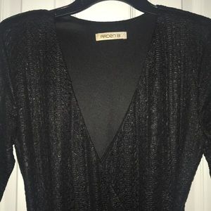 Arden B black short dress